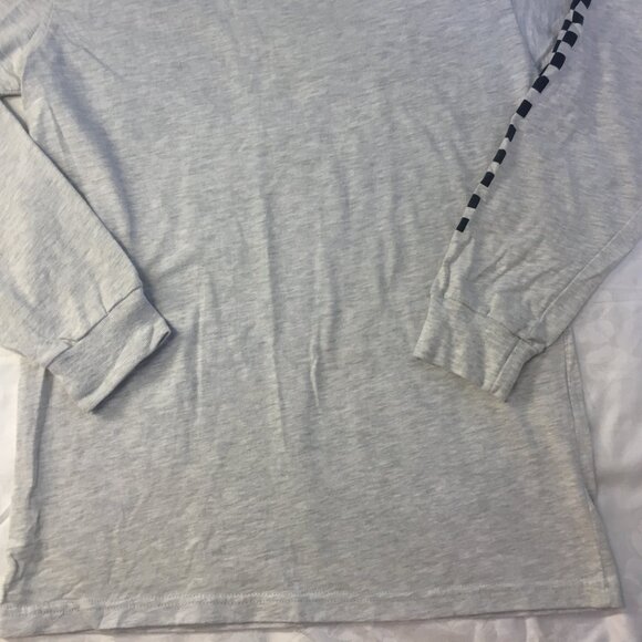 Vans Small Gray Off The Wall Checkerboard Long Sleeve T-Shirt Classic Fit - Picture 13 of 14